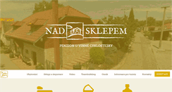 Desktop Screenshot of nadsklepem.cz